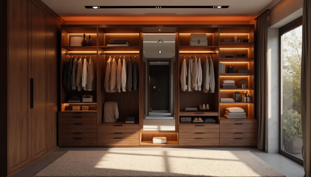 Meubles de bureau sur mesure ergonomiques intégrant des bureaux modulables et des chaises confortables.