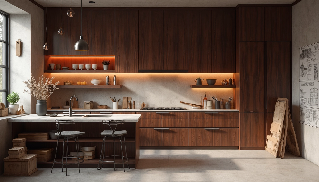 Mobilier sur mesure en bois massif dans un hôtel haut de gamme