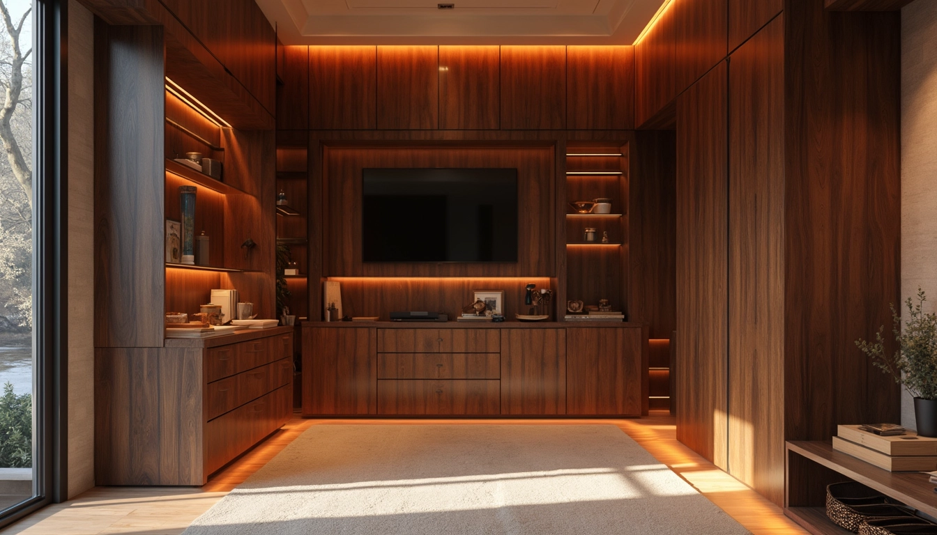 Dressing sur mesure intégré dans une chambre, maximisant l'espace avec des rangements élégants