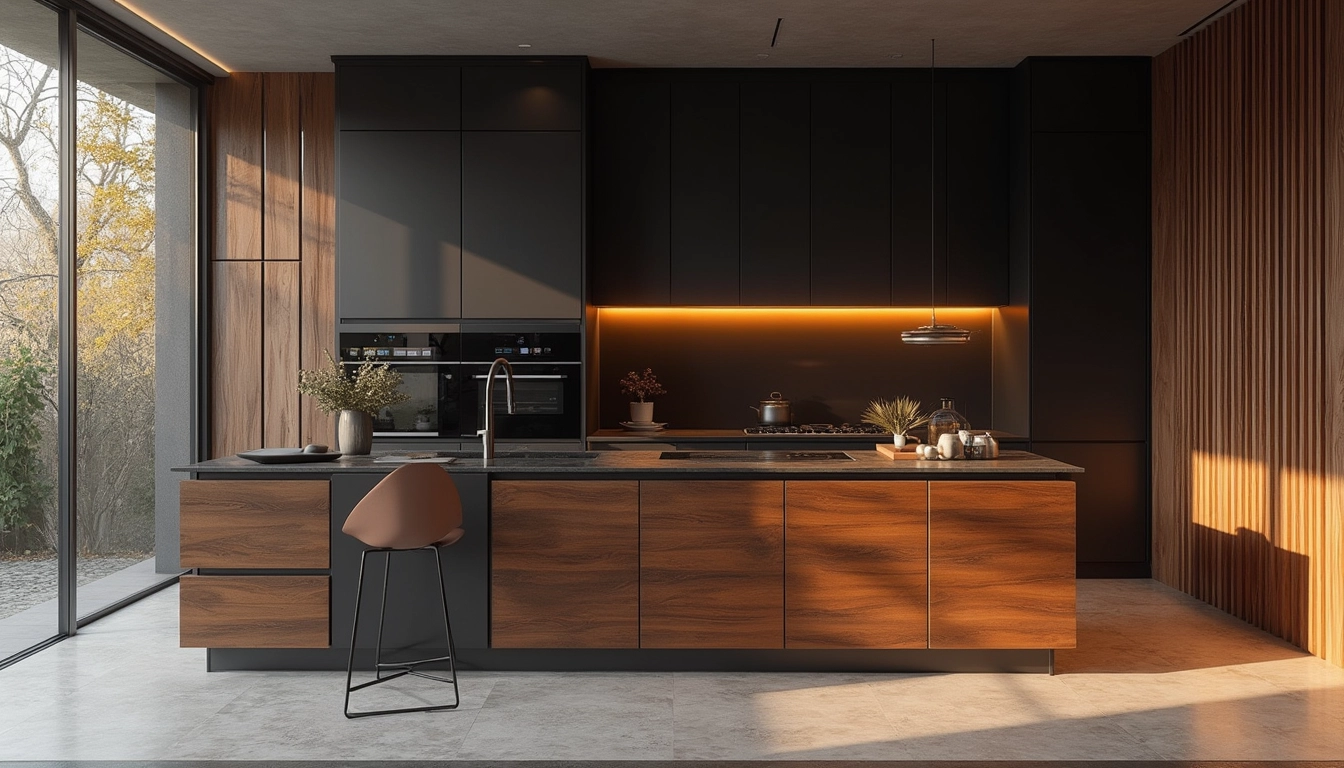 Préparation d'échantillons de matériaux pour meubles sur mesure