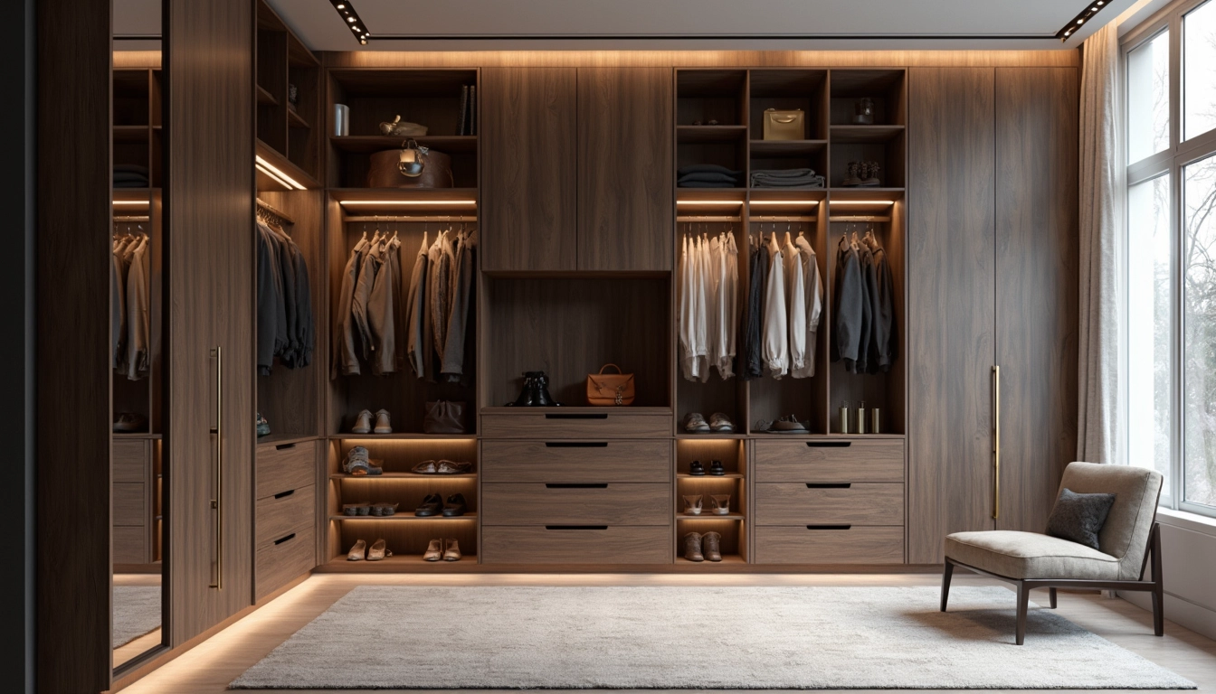 Exemple de meubles sur mesure adaptés à un intérieur moderne pour optimiser l'espace