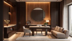 Mobilier sur mesure en menuiserie artisanale adapté aux hôtels de luxe