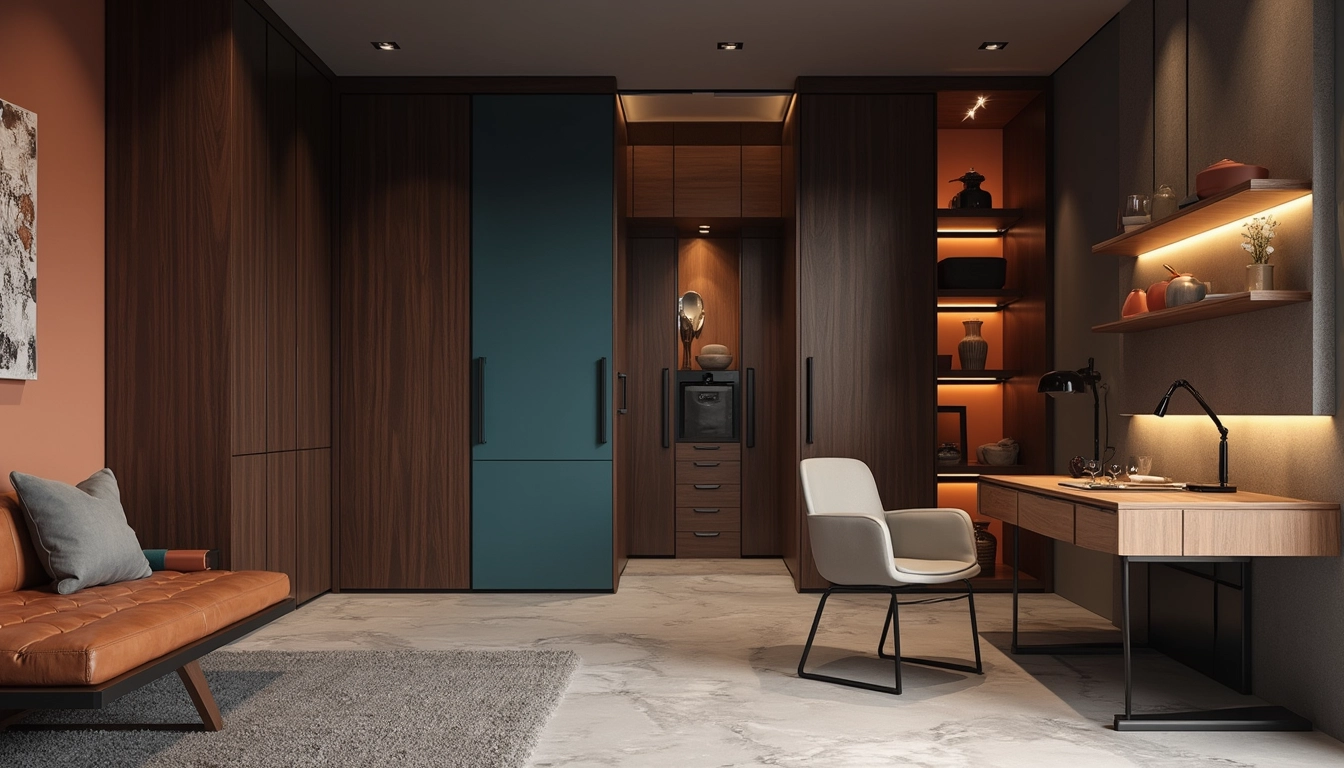 Mobilier sur mesure dans un hôtel de luxe avec design élégant et fonctionnel