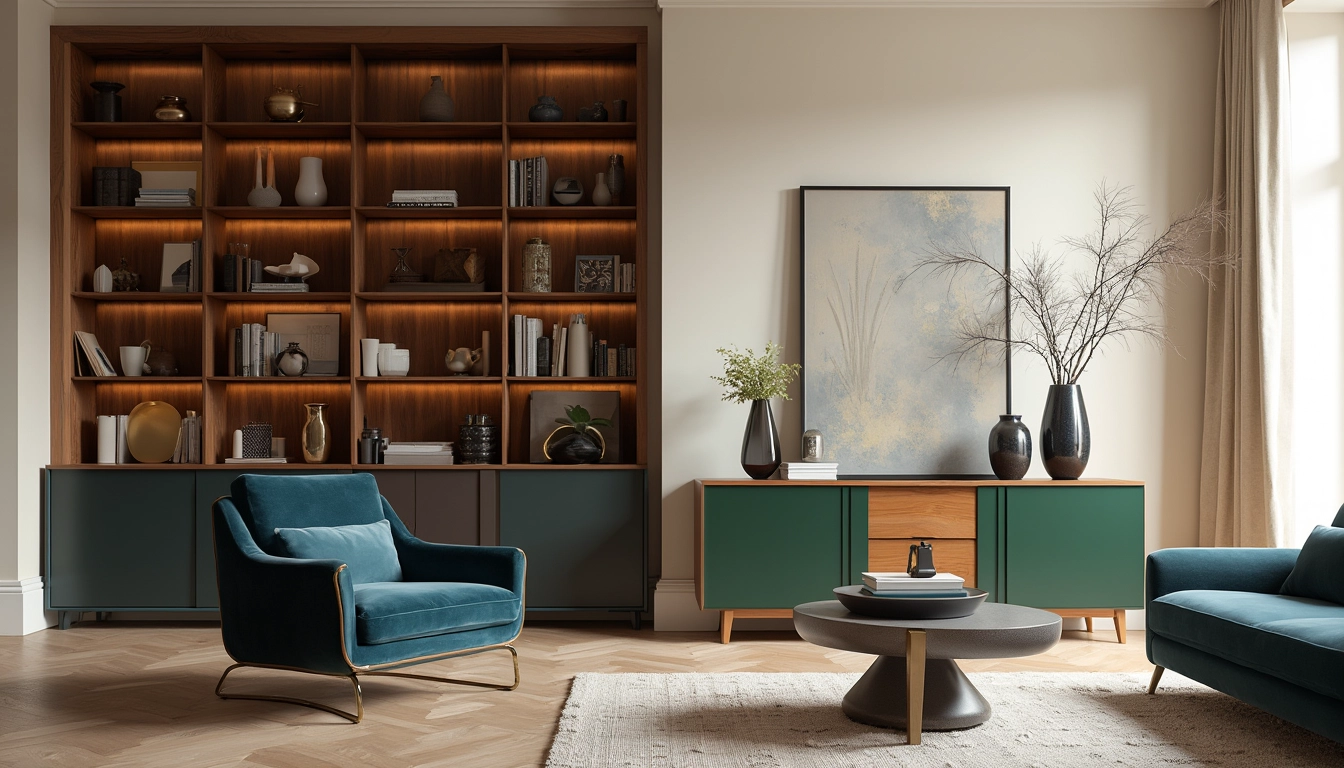 Meubles anciens rénovés avec des touches de personnalisation et des matériaux écologiques